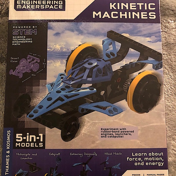 Engineering Makerspace Kinetic Machines Kit - Picture 1 of 2